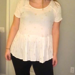 Torrid Star Babydoll Blouse